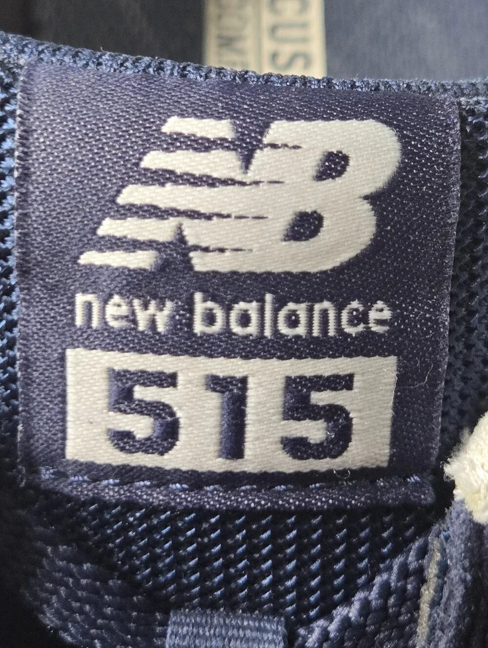 New Balance Mens Navy Blue Classics 515 VR Suede Sneakers Size 10